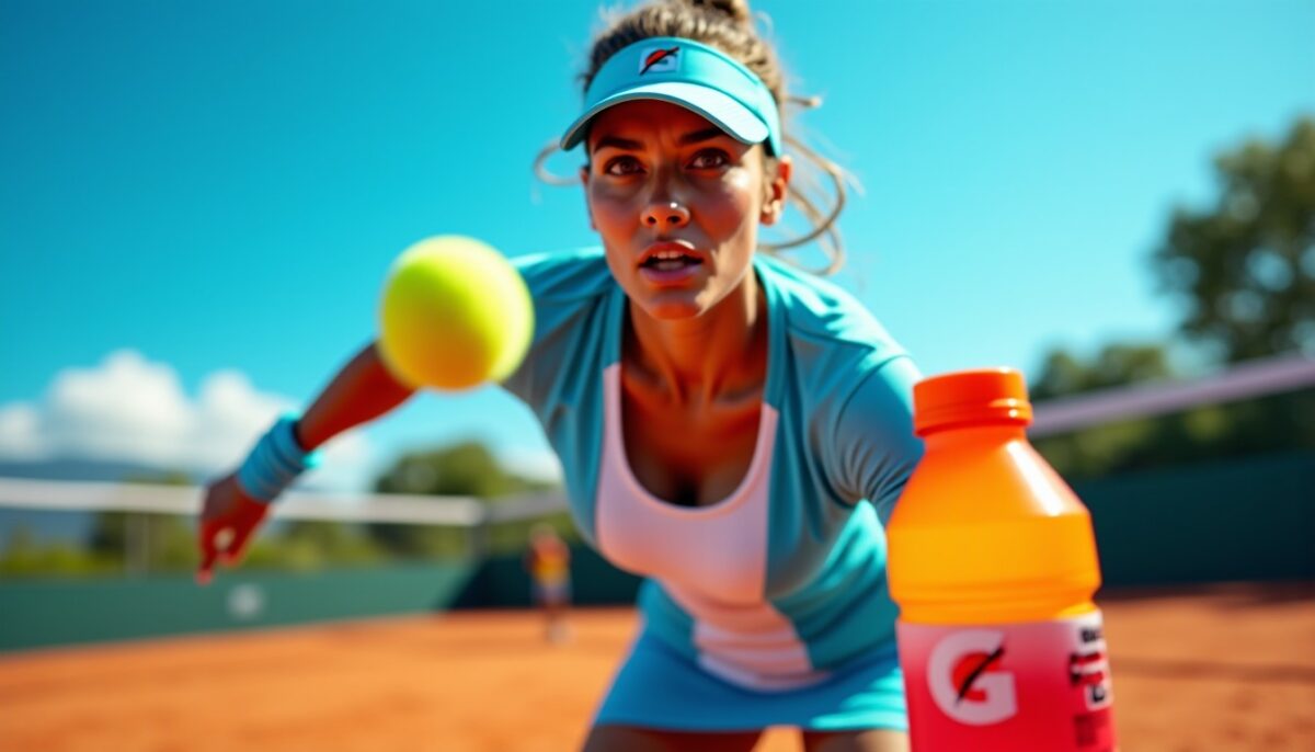 Gatorade : la boisson incontournable des champions de tennis en 2026 Gatorade : la boisson incontournable des champions de tennis en 2026